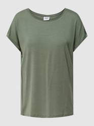 T-Shirt mit Rundhalsausschnitt Modell 'PLAIN' von Vero Moda Grün - 30