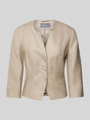 Blazer mit Leistentaschen von WHITE LABEL Beige - 25