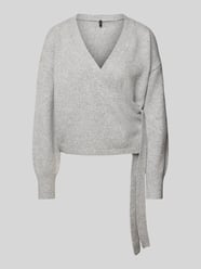 Regular Fit Strickjacke mit Wolle Modell 'KIRA'
 von Only Grau - 44