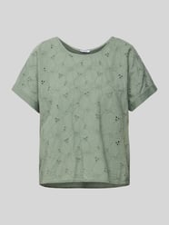 T-Shirt mit Strukturmuster von ZABAIONE - 17