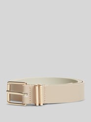 Gürtel aus echtem Leder mit Label-Prägung von Tommy Hilfiger - 8