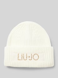 Beanie mit Label-Patch von Liu Jo White Rosa - 40