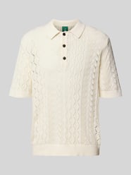Koszulka polo o kroju regular fit z listwą guzikową model ‘MANI’ od ANNARR - 13