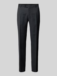 Regular fit pantalon met persplooien van bugatti - 13
