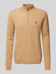 Pullover mit Kaschmiranteil von Polo Ralph Lauren Braun - 44