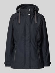 Softshelljacke mit Reißverschlusstaschen von G.I.G.A. DX Blau - 20