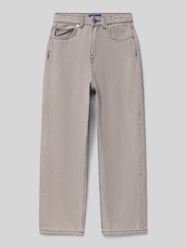 Jeansy o luźnym kroju z mieszanki bawełny model ‘FADE’ od Only & Sons - 28