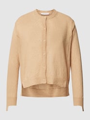 Strickjacke mit durchgehender Knopfleiste Modell 'FUNGHI' von MaxMara Leisure Gold - 17
