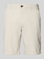 Regular Fit Shorts mit Strukturmuster Modell 'FURY' von JACK & JONES - 28