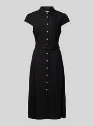 Midikleid mit Knopfleiste von Apricot - 7