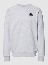 Sweatshirt mit Label-Stitching Modell 'TAULE' von Kappa Grau - 27