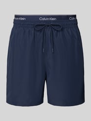 Regular Fit Badeshorts mit integriertem Slip von Calvin Klein Underwear - 13
