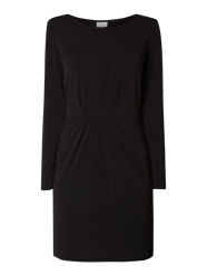 Kleid mit Drapierungen von Vila Schwarz - 23