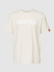 T-Shirt mit Logo-Print Modell 'BRENT' von Guess Activewear Weiß - 28