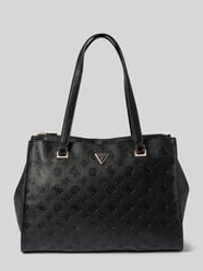 Handtas met labeldetails, model 'CRESIDIA' van Guess - 19