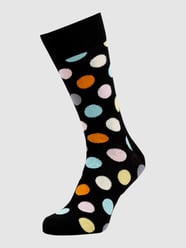 Socken mit Polka Dots Modell 'BIG DOT' von Happy Socks Schwarz - 23