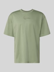 t-shirt z logo i okrągłym dekoltem od Karl Kani - 31