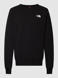 Sweatshirt met labelprint, model 'RAGLAN REDBOX CREW' van The North Face Grijs / zwart - 37