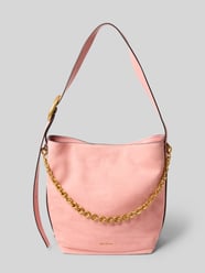 Handtas in leer met labelapplicatie model 'NOLITA' van MICHAEL Michael Kors Fuchsia - 37