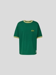 T-Shirt mit Brand-Stitching von Drole de monsieur Grün - 40