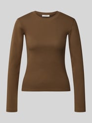 Shirt met lange mouwen met ronde hals model 'EVERYDAY' van Topshop - 12