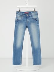 Skinny Fit Jeans mit Stretch-Anteil Modell 'Apache' von VINGINO Blau - 8