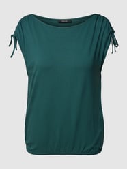 T-shirt van een mix van viscose en elastaan, model 'Silerta' van OPUS Groen - 23