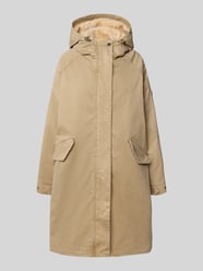 Jas met capuchon van Blonde No. 8 Beige - 46