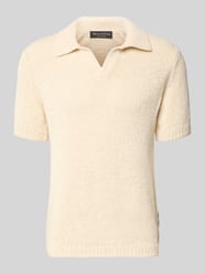 Koszulka z dzianiny o kroju regular fit z kołnierzykiem polo od Marc O'Polo - 11