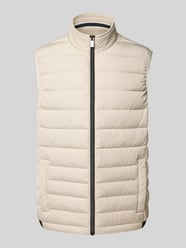 Bodywarmer met steekzakken van Christian Berg Men Beige - 42