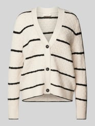 Cardigan mit Knopfleiste Modell 'HARA' von FREE/QUENT Beige - 35