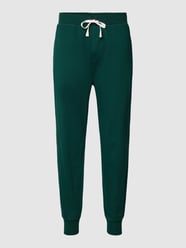 Sweatpants mit Label-Patch Modell 'LIQUID' von Polo Ralph Lauren Underwear Grün - 48