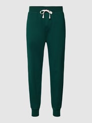 Sweatpants met labelpatch, model 'LIQUID' van Polo Ralph Lauren Underwear Groen - 45