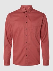 Regular Fit Business-Hemd aus Baumwoll-Lyocell-Mix von Eterna Lila - 34