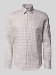 Koszula biznesowa o kroju slim fit z listwą guzikową od SEIDENSTICKER - 24