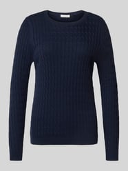 Strickpullover mit Zopfmuster von Christian Berg Woman - 22