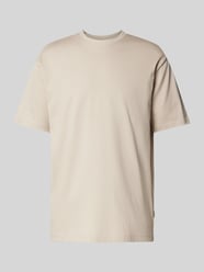 T-Shirt mit Rundhalsausschnitt von Only & Sons Beige - 9