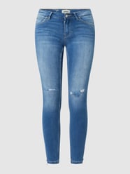 Jeansy o kroju skinny fit z dodatkiem streczu model ‘Kendell’ od Only Niebieski - 21