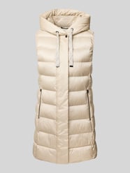 Regular fit bodywarmer in stiksellook van FUCHS SCHMITT Beige - 4