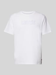 Relaxed Fit T-Shirt mit Label-Stitching von Levi's® Weiß - 22