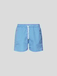 Badehose mit Allover-Muster von Frescobol Carioca Türkis - 22