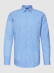 Regular Fit Business-Hemd mit Karomuster von Jake*s Blau - 20