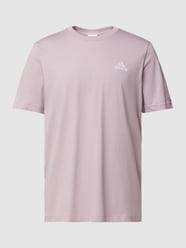 T-Shirt mit Label-Stitching von ADIDAS SPORTSWEAR Rosa - 48