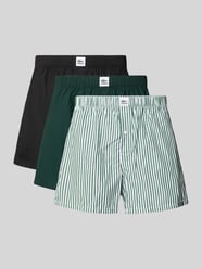Boxer im 3er-Pack mit Logo-Patch von Lacoste - 19