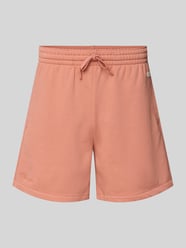 Relaxed Fit Sweatshorts mit Logo-Badge Modell 'Sustainable' von CHAMPION Orange - 11