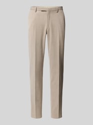 Slim Fit Stoffhose mit französischen Eingrifftaschen von MCNEAL Beige - 45