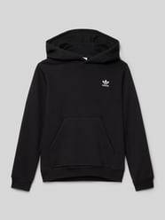 Hoodie met labelstitching van adidas Originals - 5