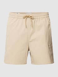 Shorts mit Label-Stitching Modell 'MONTANA' von Jack & Jones Beige - 19