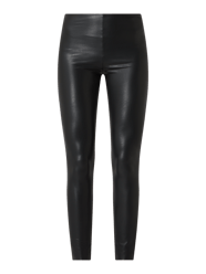 Leggings in Leder-Optik  von REVIEW Schwarz - 39