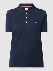 Katoenen poloshirt  van Tommy Jeans Blauw / turquoise - 34